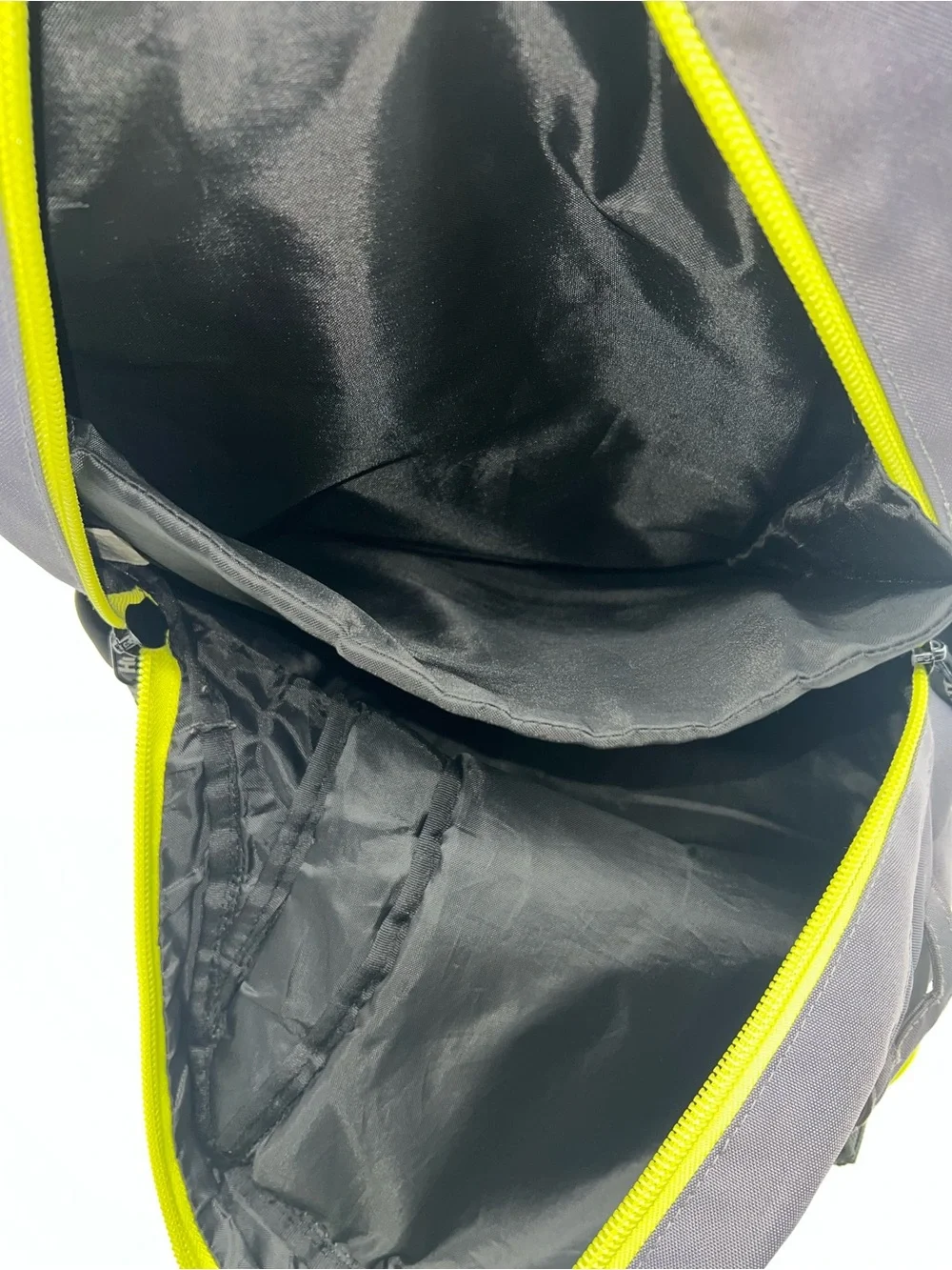 Hurley Backpack Multi-Pockets Outside Padded Computer Pocket Inside Grey/Yellow
